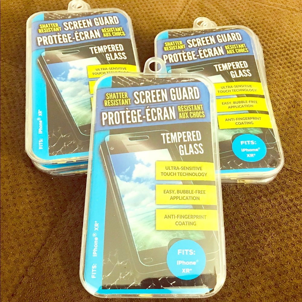 🆕 Tempered Glass iPhone XR